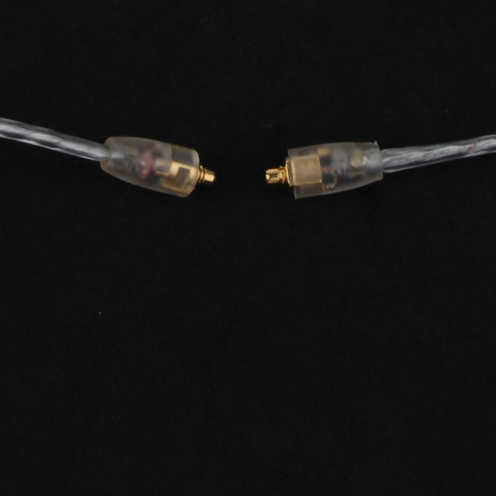 OCC  Plated Upgrade Cable Cord Wire with Mic for  Earphone