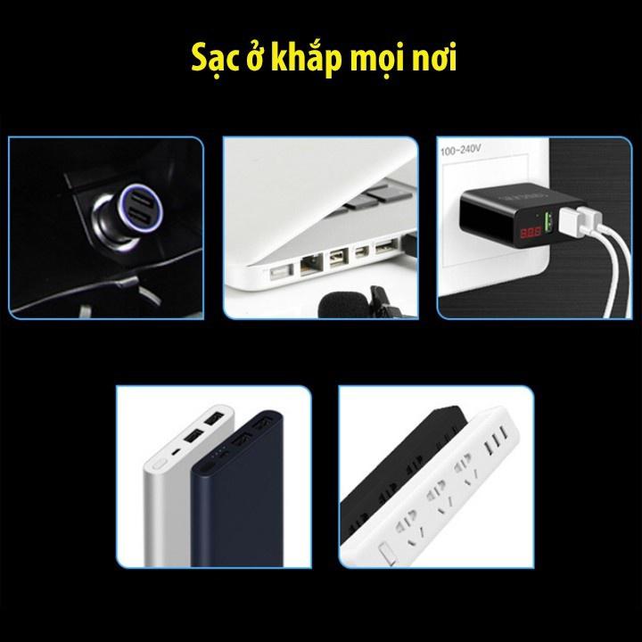 Sạc Pin Phao Câu Đài Cắm USB Tặng Kèm 2 Pin Câu Đài CR-425 PC-2