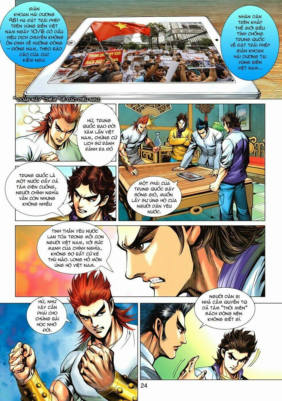 tân tác long hổ môn chapter 654 24