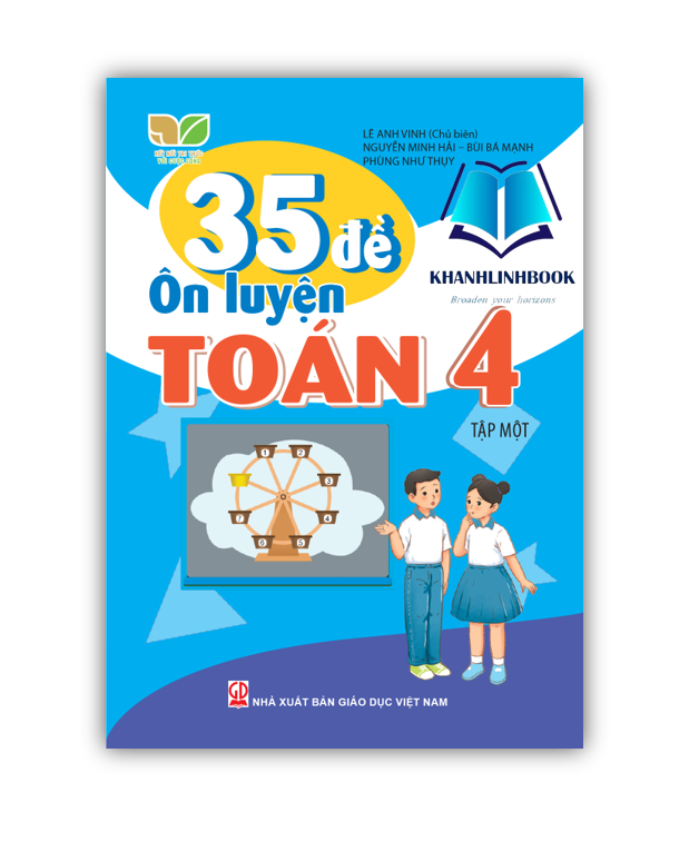 Sách - 35 Đề ôn luyện Toán 4 tập 1 (Kết nối tri thức với cuộc sống)