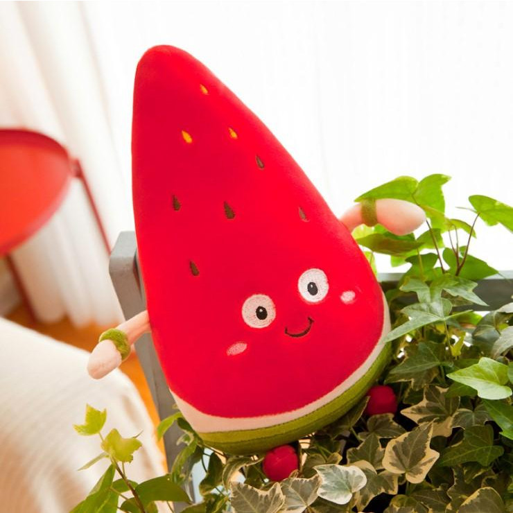 Gấu Bông Trái Cây Dâu Đỏ Ngộ Nghĩnh Size 30cm