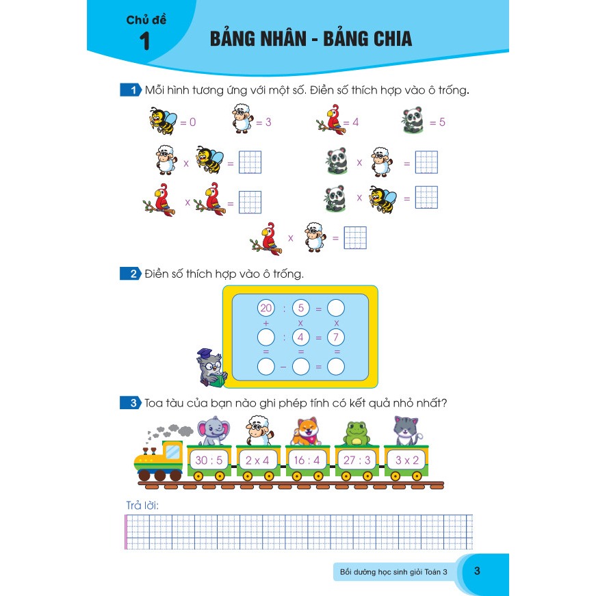 Sách - Bồi Dưỡng Học Sinh Giỏi Toán Lớp 3 - Biên soạn theo chương trình GDPT mới - ndbooks