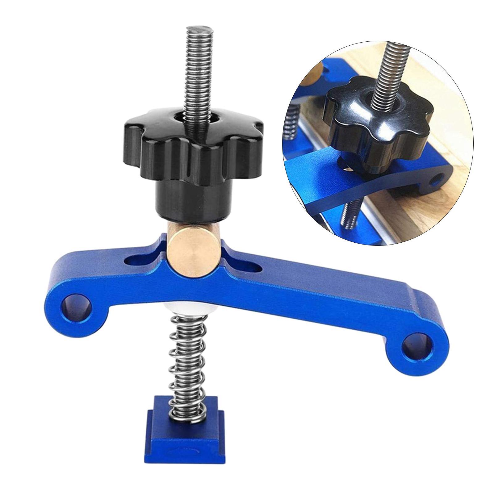Hold Down Clamp Metal Quick Acting Set Useful for T-Slot T-Track Woodworking Tool Metalworking Supplies