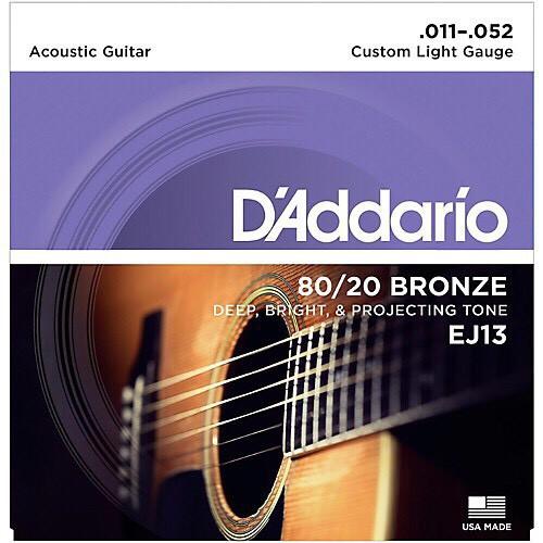 Dây đàn guitar acoustic D’Addario EJ13