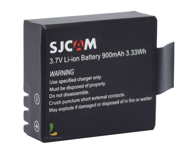 Pin camera hành trình SJCAM SJ4000 / SJ5000 Wifi - Hàng nhập khẩu