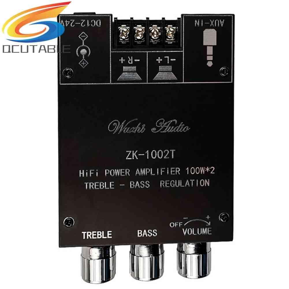 Bảng Mạch Khuếch Đại Âm Thanh ZK-1002T HIFI 2.0 Kênh 100Wx2 Chuyên Dụng