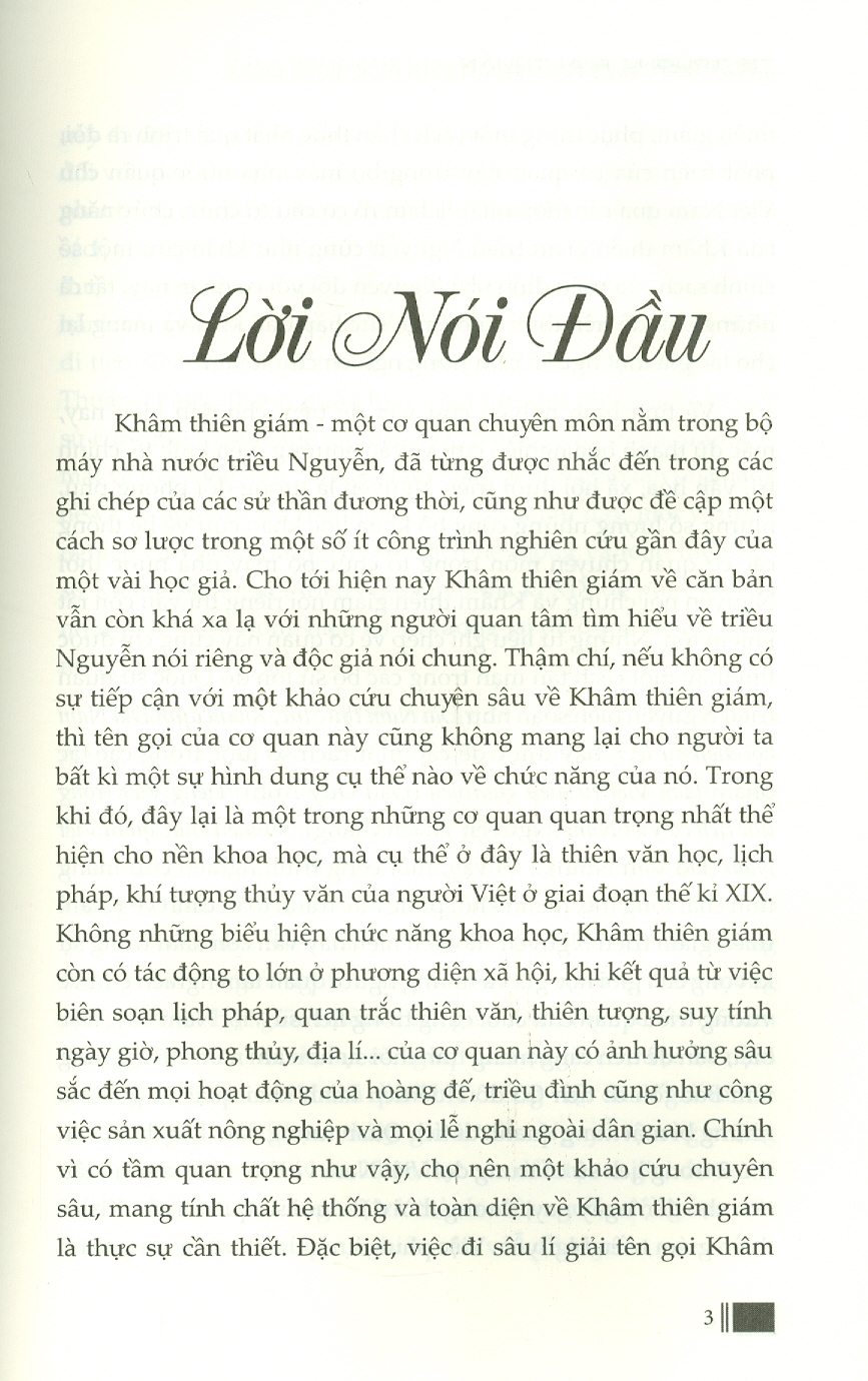 Khâm Thiên Giám Triều Nguyễn Giai Đoạn 1802-1883