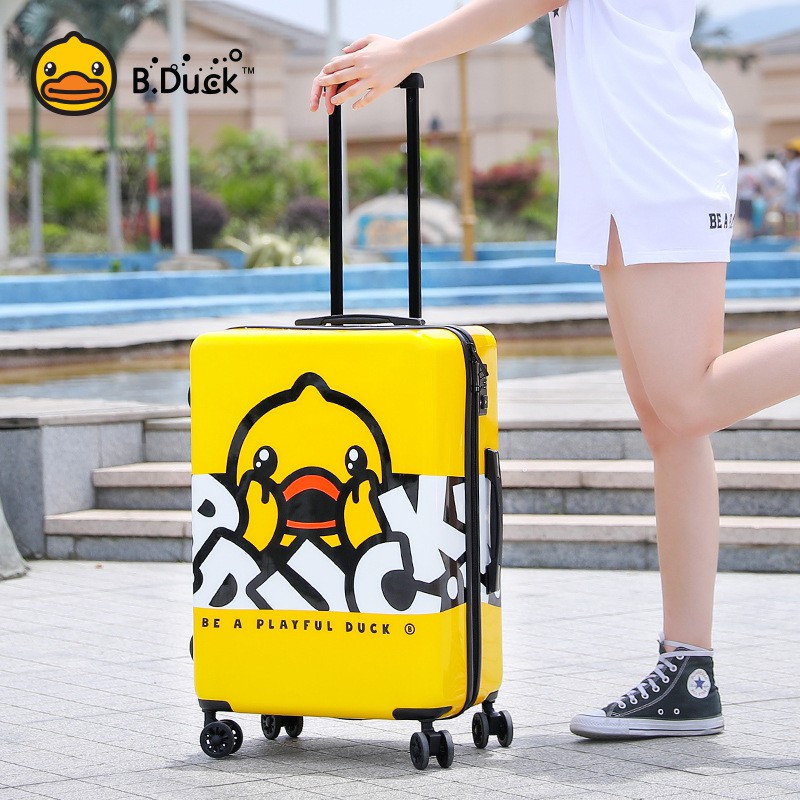 Vali QUẢNG CHÂU B.duck Original. Cao cấp. Dáng Vuông SIZE 20/24 INCH