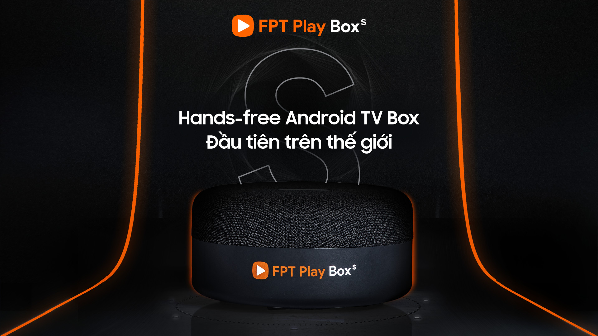 FPT Play Box S – Smart Tivi Box kết hợp Loa tiếng Việt - Hàng Chính Hãng