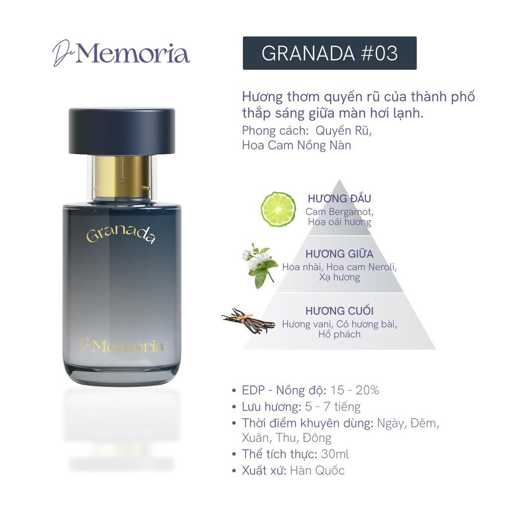 Nước Hoa De Memoria 03 Granada 30ml