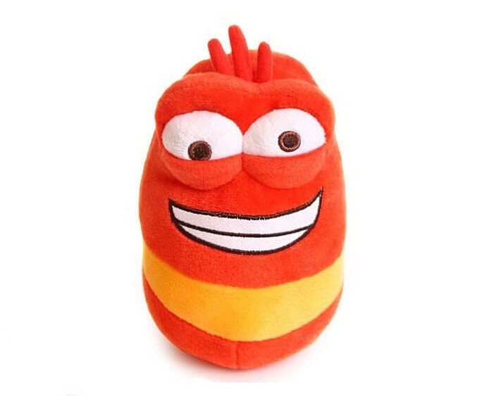 Gấu bông ấu trùng tinh nghịch – Quà tặng thú nhồi bông lavar siêu dễ thương – Size 50 cm – Gối ôm sâu tinh nghịch cho bé ngủ ngon
