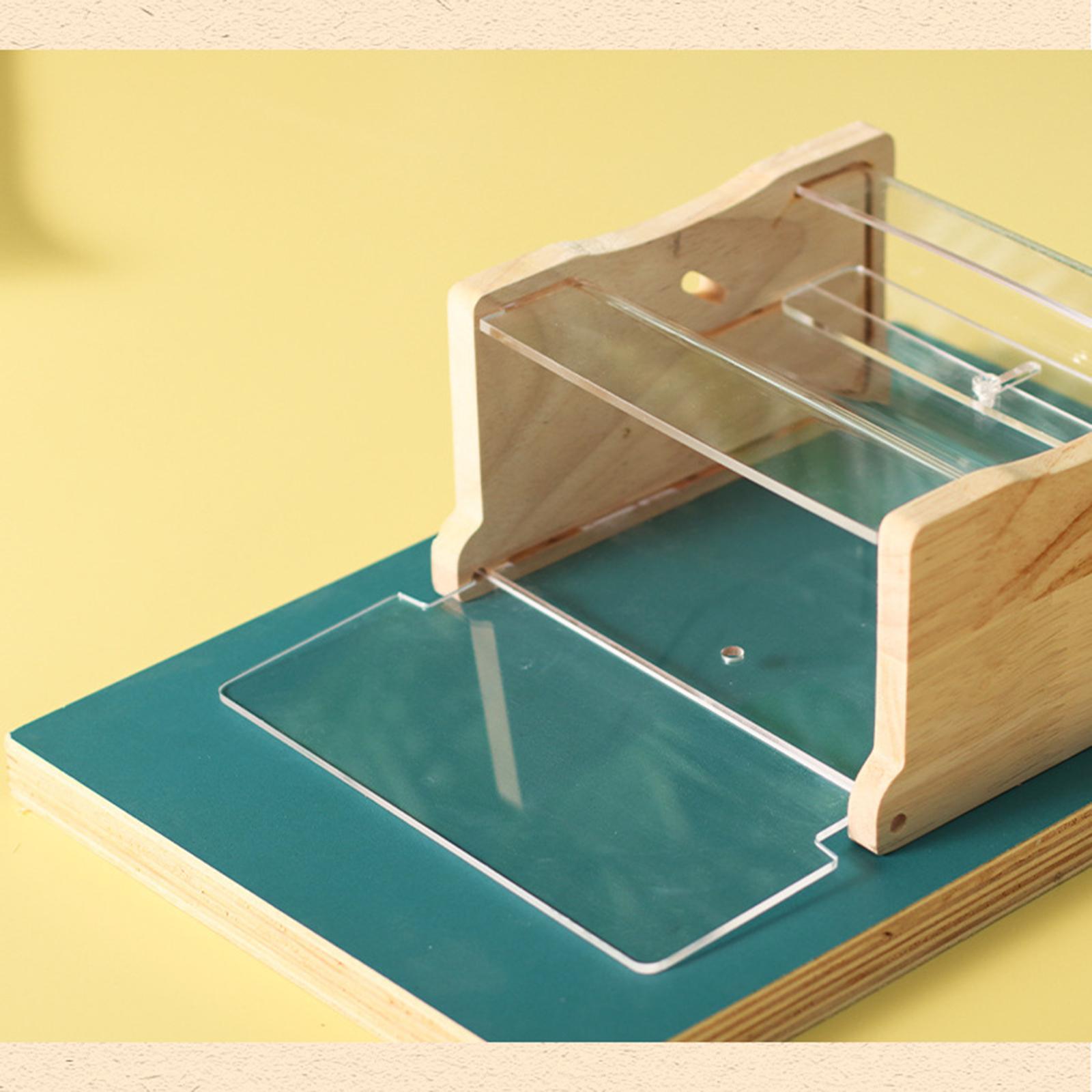 Automatic Acrylic Feeder Birds Cage  S