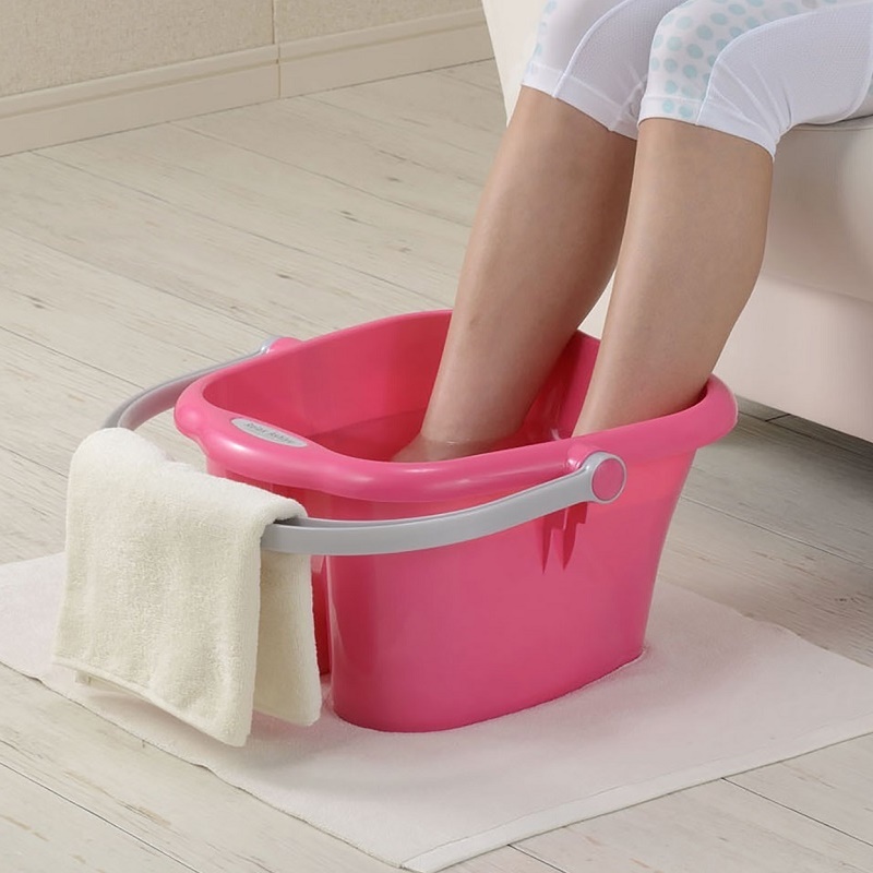 Bồn ngâm chân thư giãn Inomata Relax Ashiyu 13L - Hàng nội địa Nhật Bản |#Nhập khẩu chính hãng| |#Made in Japan| |#Mẫu Mới 2023|