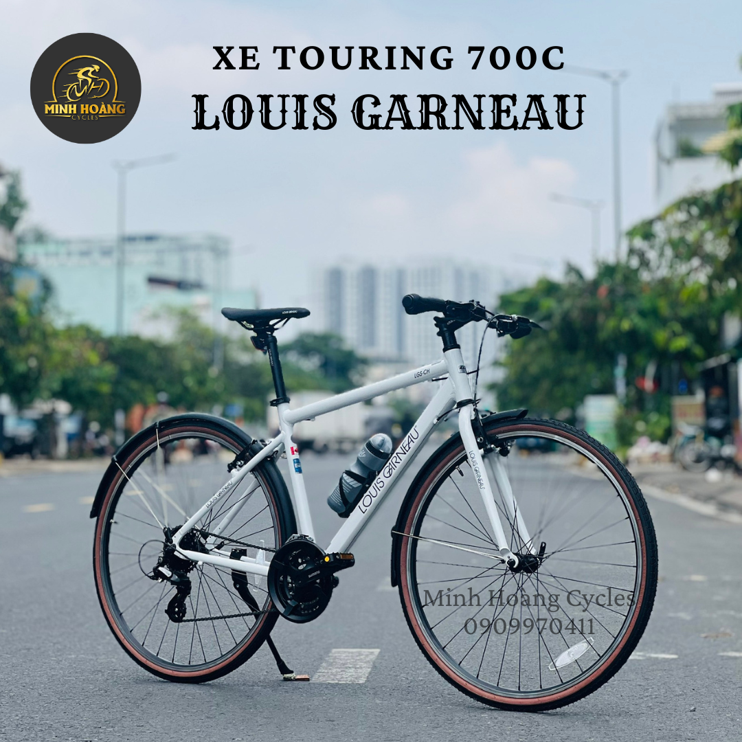 XE ĐẠP ĐƯỜNG PHỐ TOURING 700C FUHACHI LOUIS GARNEAU 2024