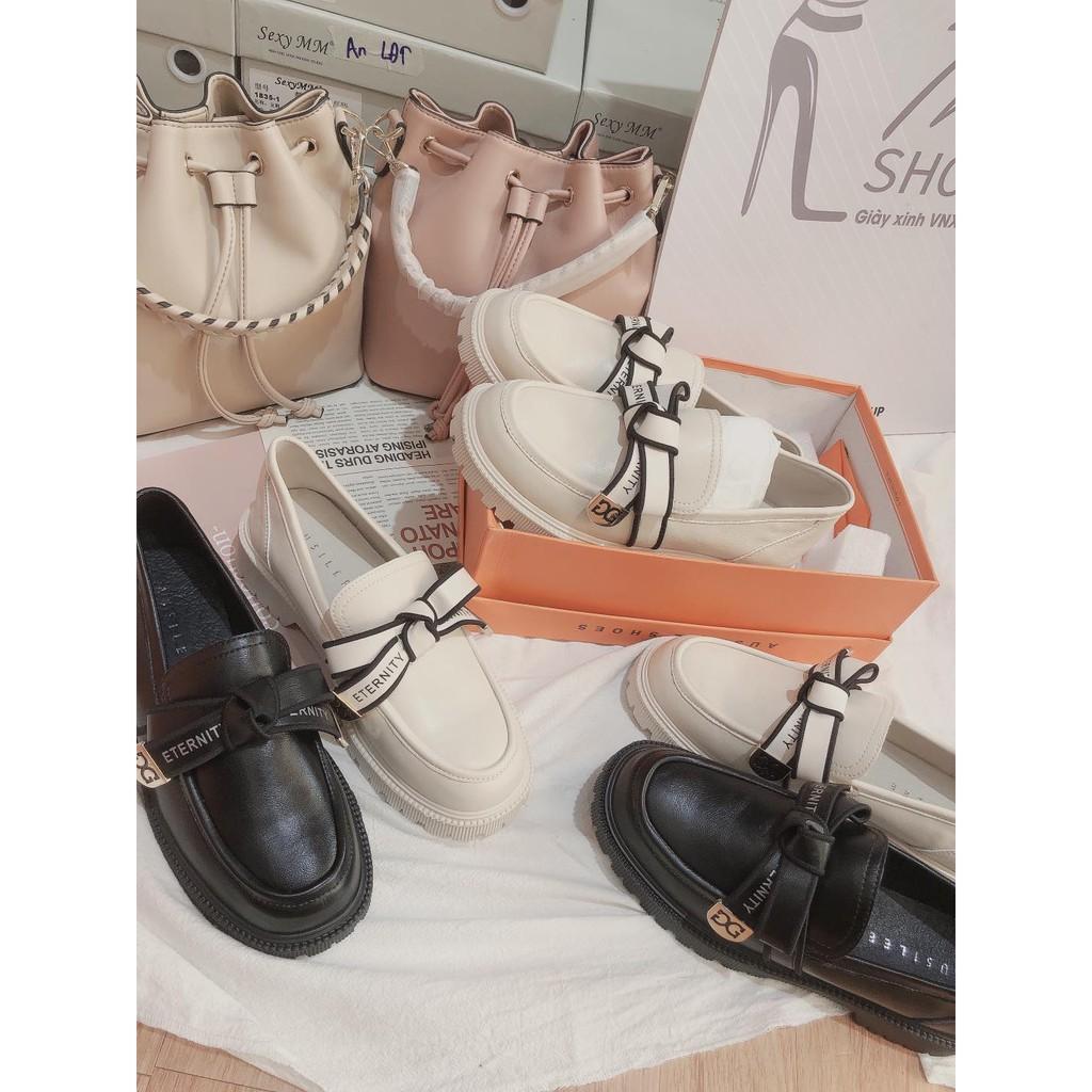 Giày Moka Nữ bệt búp bê Nơ mềm mại xuất dư {Mã Moka} , sz 35-39 .Thóc Store