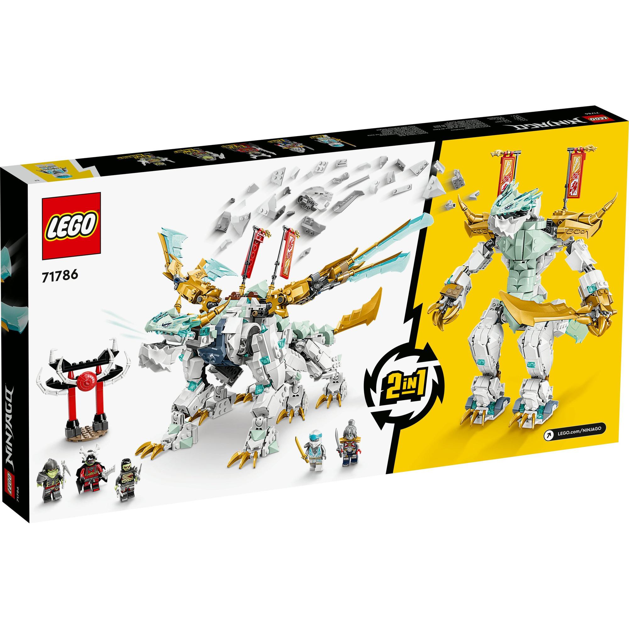 LEGO Ninjago 71786 Rồng Băng Tối Thượng Của Zane