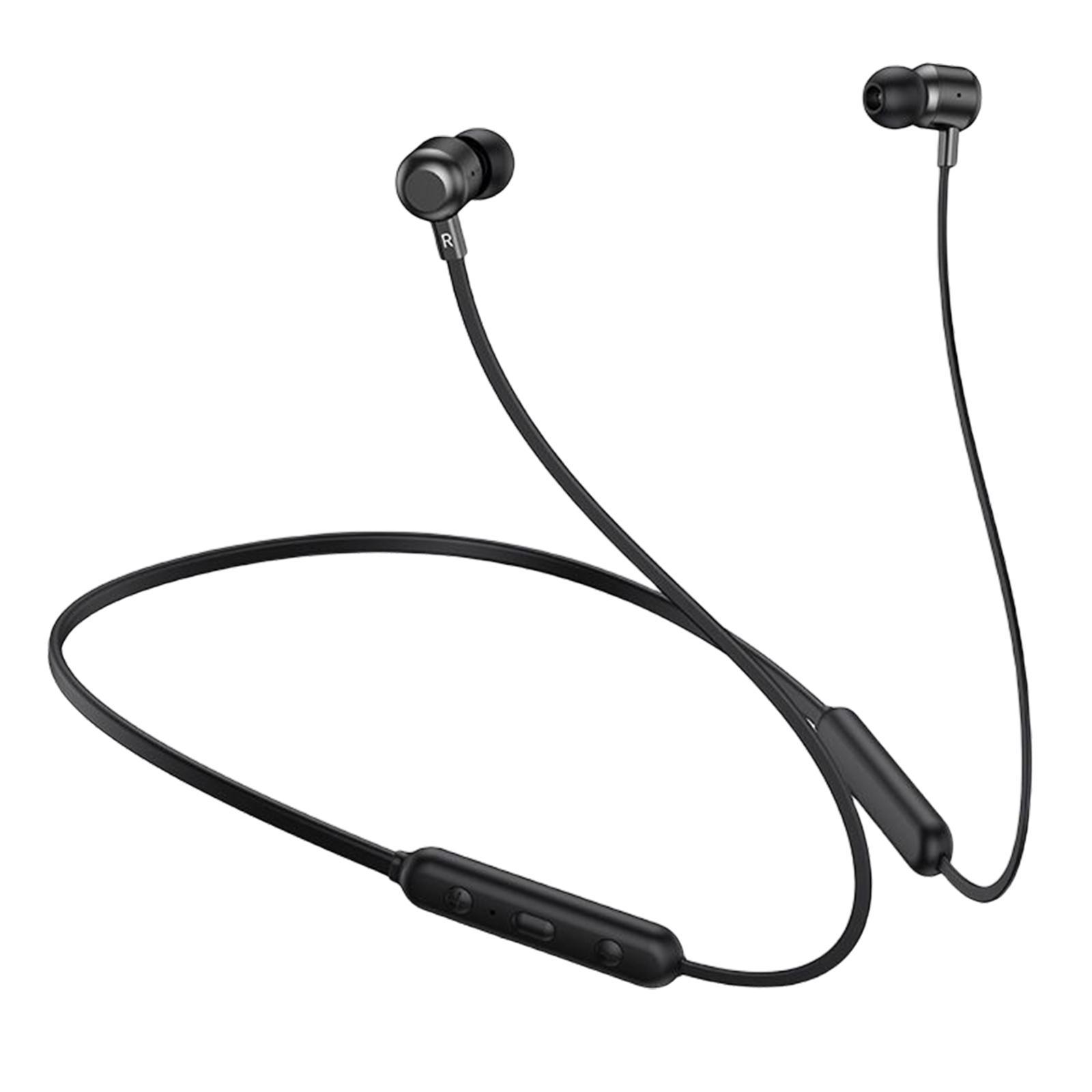 Wireless Bluetooth 5.1 Headphones Stereo Built-In Mic for Running Sports