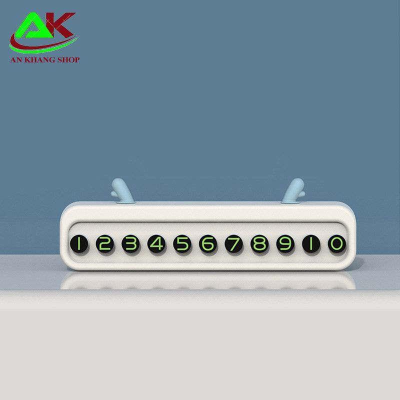 Bảng gắn số phone - biển số xe trên taplo ô tô hiện đại