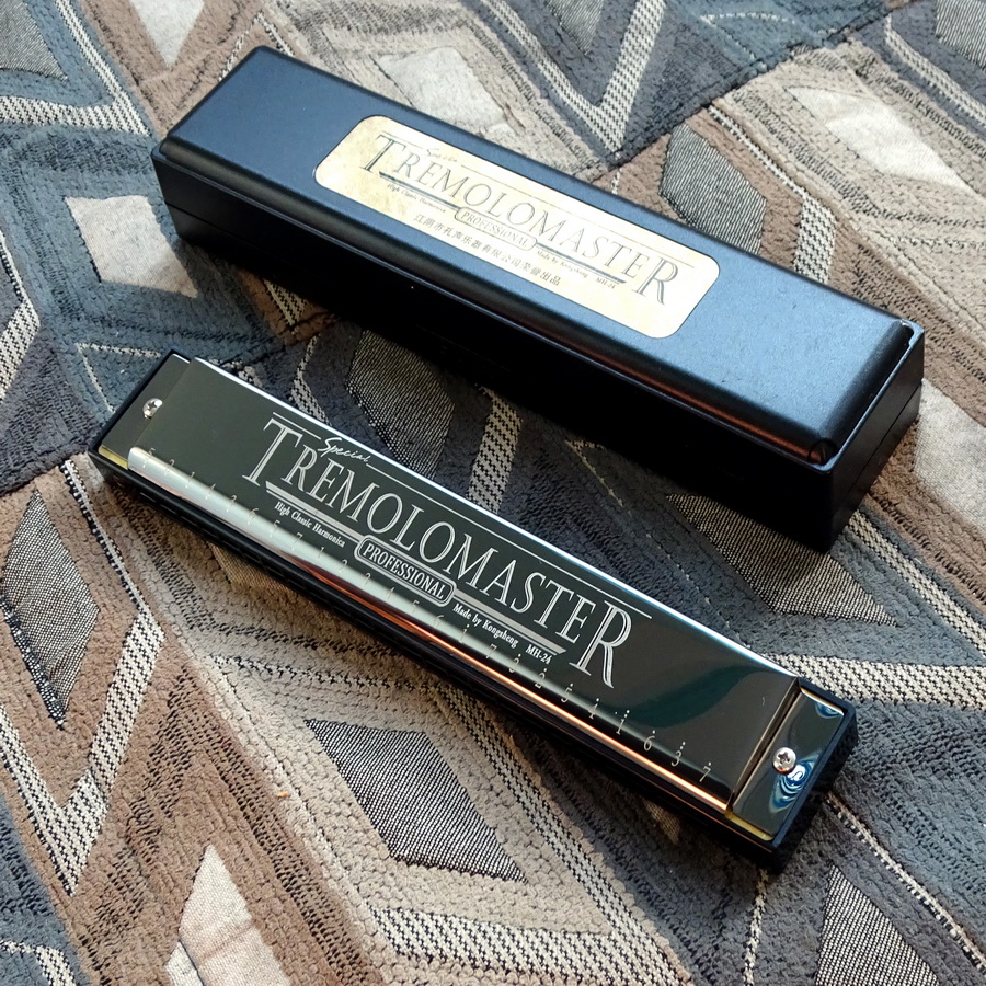 Kèn Harmonica 24 Lỗ Kongsheng Tremolo Master Key C