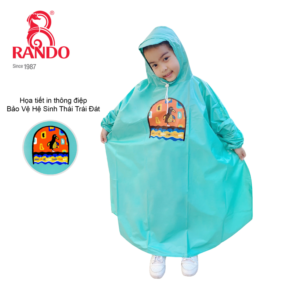 ÁO MƯA TRẺ EM CAO CẤP - BISUR KIDS