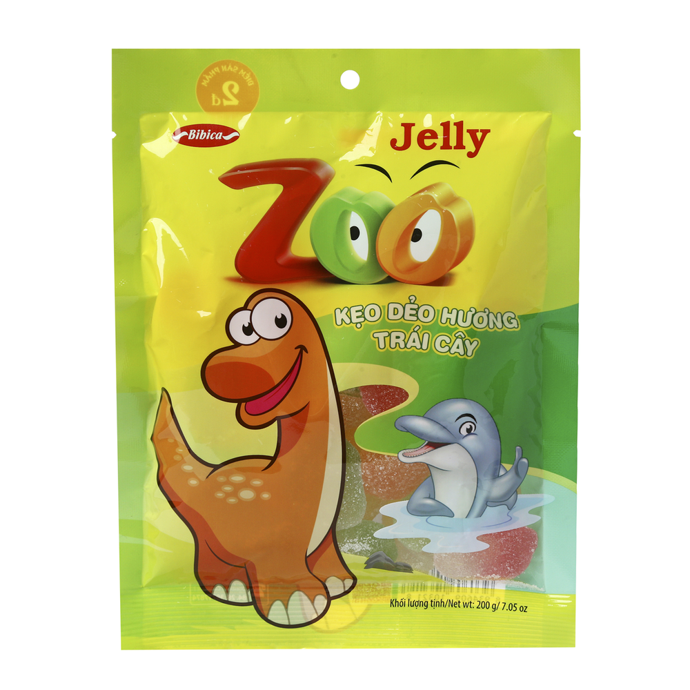 Kẹo Dẻo Zoo Áo Đường 200G