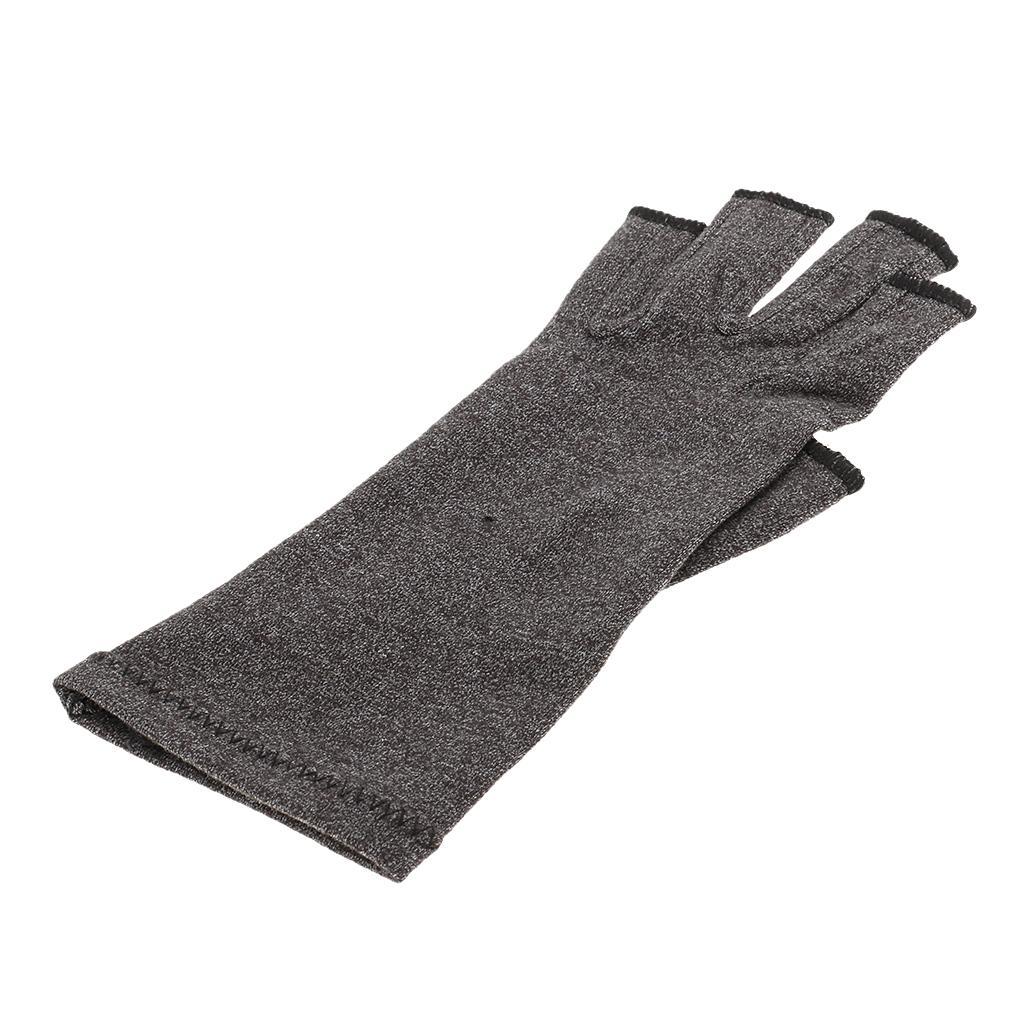 2 Pairs Unisex Cotton Compression Gloves Hand Arthritis Joint Gloves
