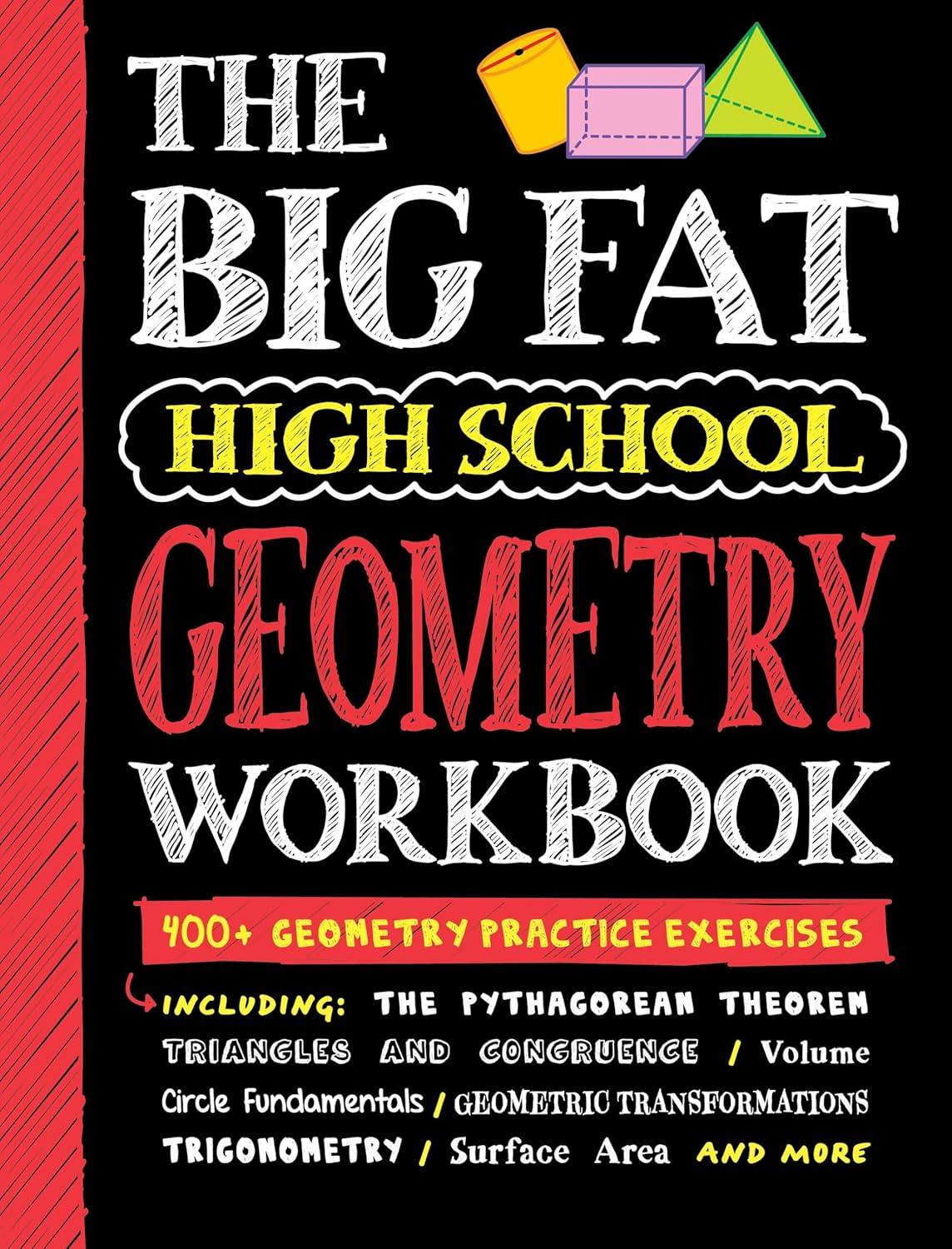Sách The Big Fat High School Geometry Workbook