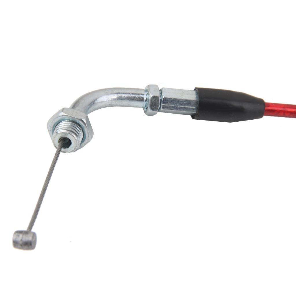 RED  BIKE THROTTLE  CABLE 110cc 125cc 140cc