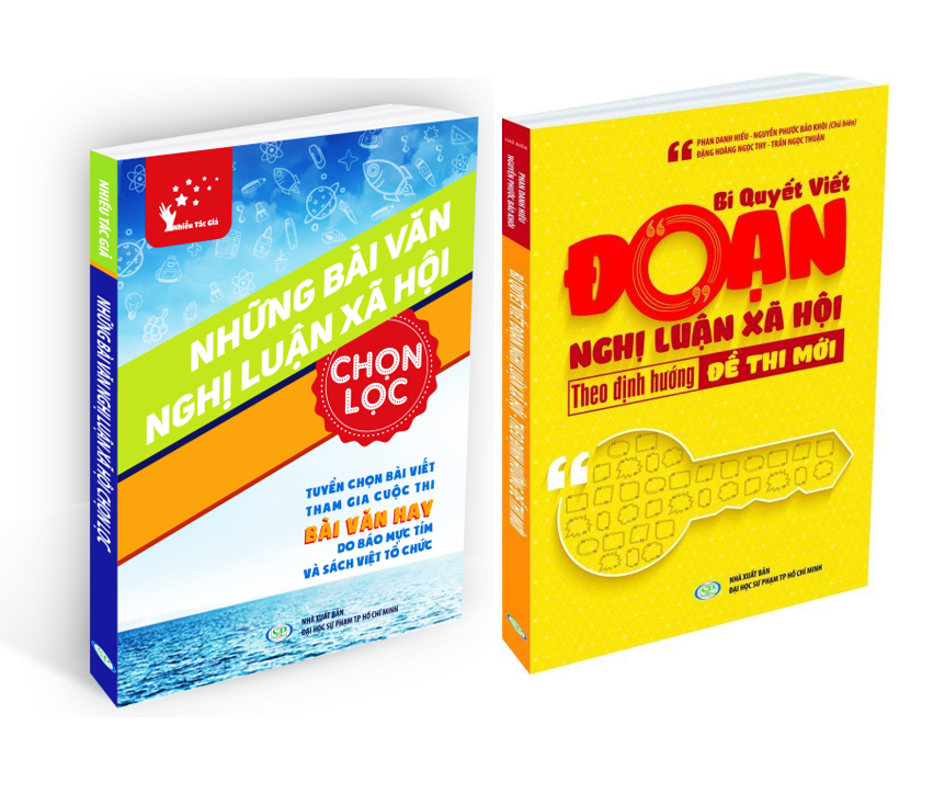 Sách - Combo 2 cuốn Những bài văn nghị luận Và Bí quyết viết đoạn văn nghị luận xã hội
