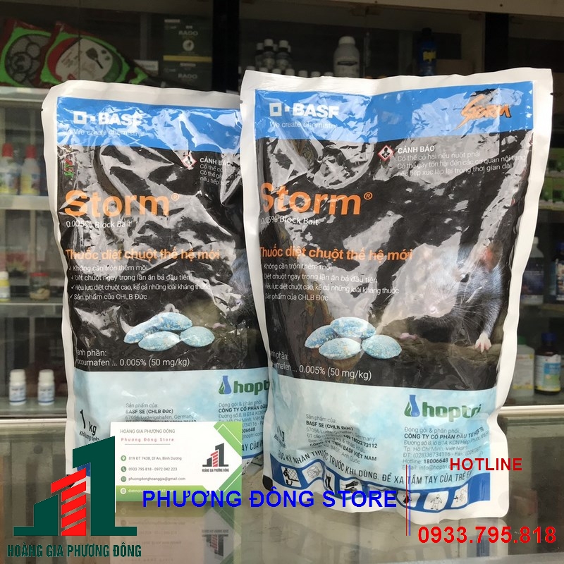 Thuốc diệt chuột STORM 0.005%_ 1KG