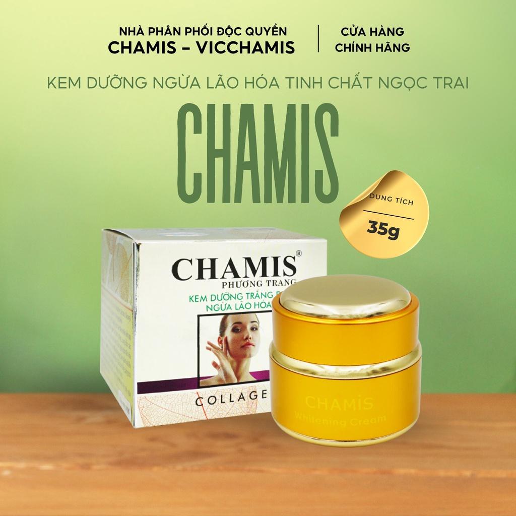 KEM DƯỠNG NGĂN NGỪA LÃO HÓA TINH CHẤT NGỌC TRAI CHAMIS