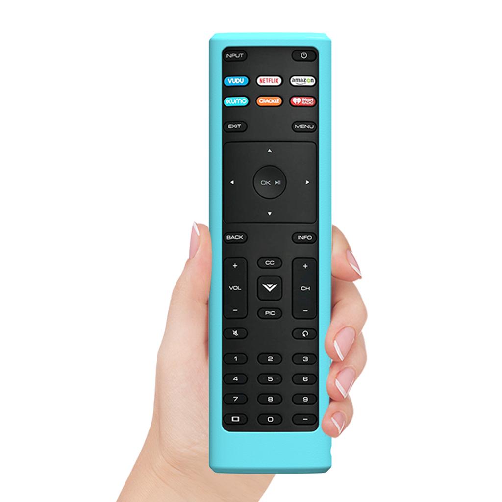 Smart TV Remote Shockproof Silicone Cover Case With Remote Loop