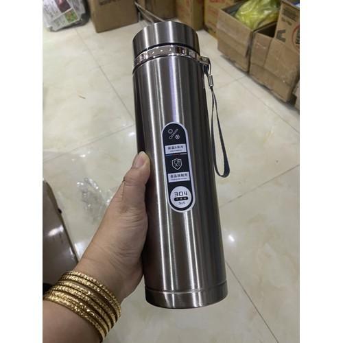 Bình nước giữ nhiệt dung tích 1000ml,thiết kế 3 màu, giữ lạnh lên đến 14h,bình giữ nhiệt lạnh 2 lớp inox304