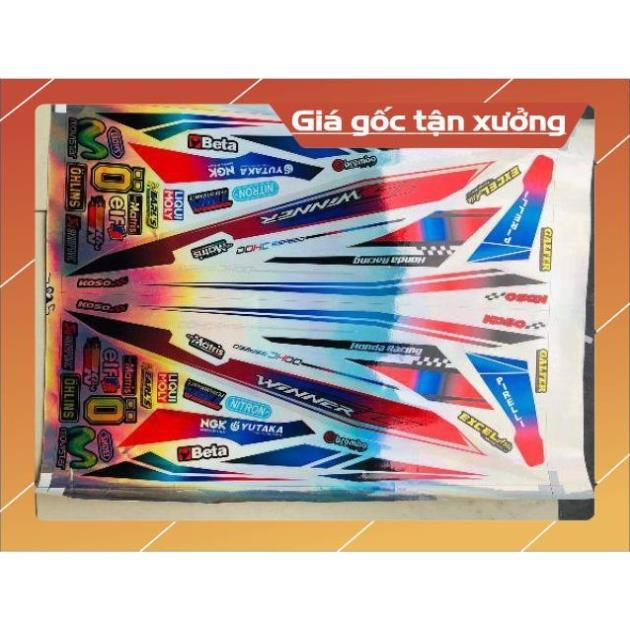 Tem rời winner Crom titan 7 màu chuyển