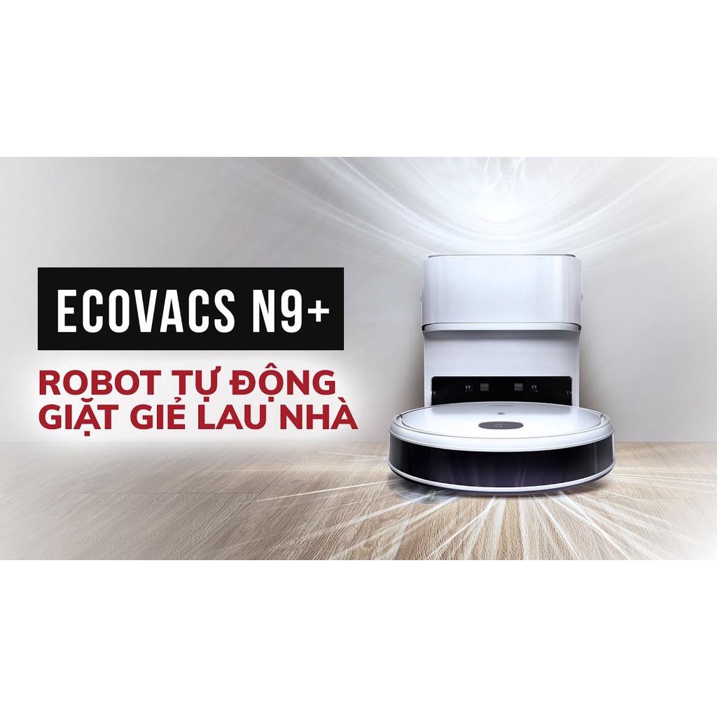 Robot hút bụi lau nhà tự động giặt giẻ Ecovacs Deebot N9+ (N9 Plus