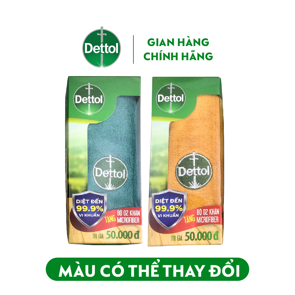 [CRM] Bộ bảo vệ kháng khuẩn toàn diện Dettol (Dung dịch sát khuẩn 500ml + Sữa tắm Onzen 200g + Nước rửa tay 250g + tặng kèm chai xịt Dettol 500ml và nước rửa tay kháng khuẩn Dettol 250g