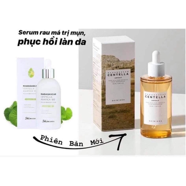 Bộ 3 Sản Phẩm Dưỡng Da Giảm Mụn Phục Hồi Da Skin1004 Madagascar Centella Tặng 1 Mặt Nạ Sexylook
