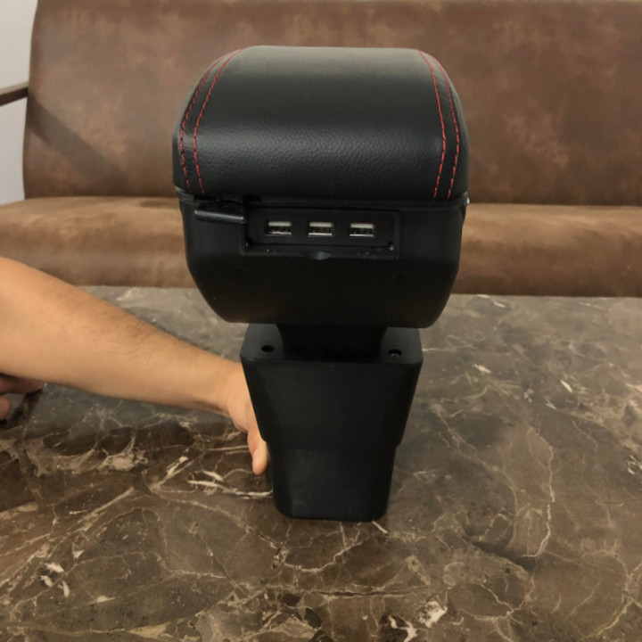 Hộp tỳ tay ô tô, xe hơi Suzuki Celerio tích hợp 7 cổng USB DUSB-LVA