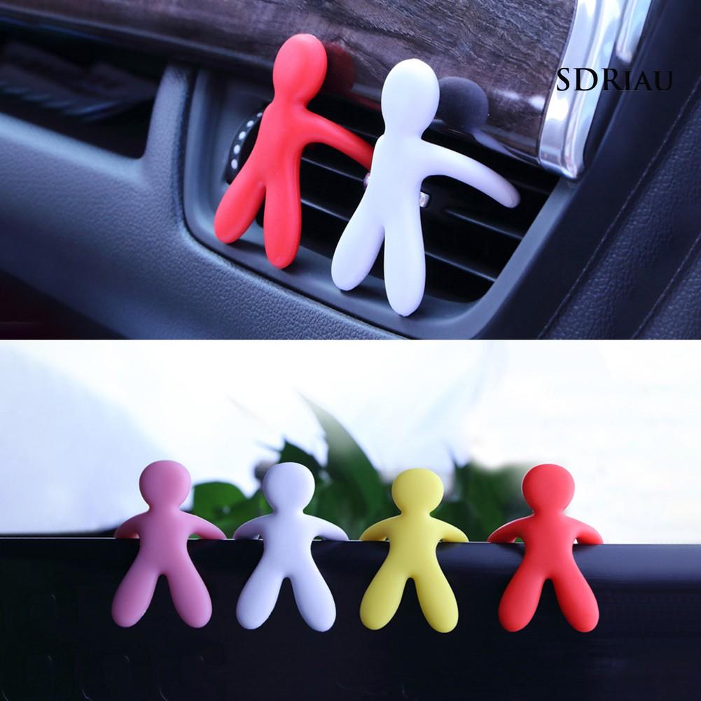 Kẹp Khuếch Tán Tinh Dầu Trên Xe Hơi Hình Người Ngộ Nghĩnh