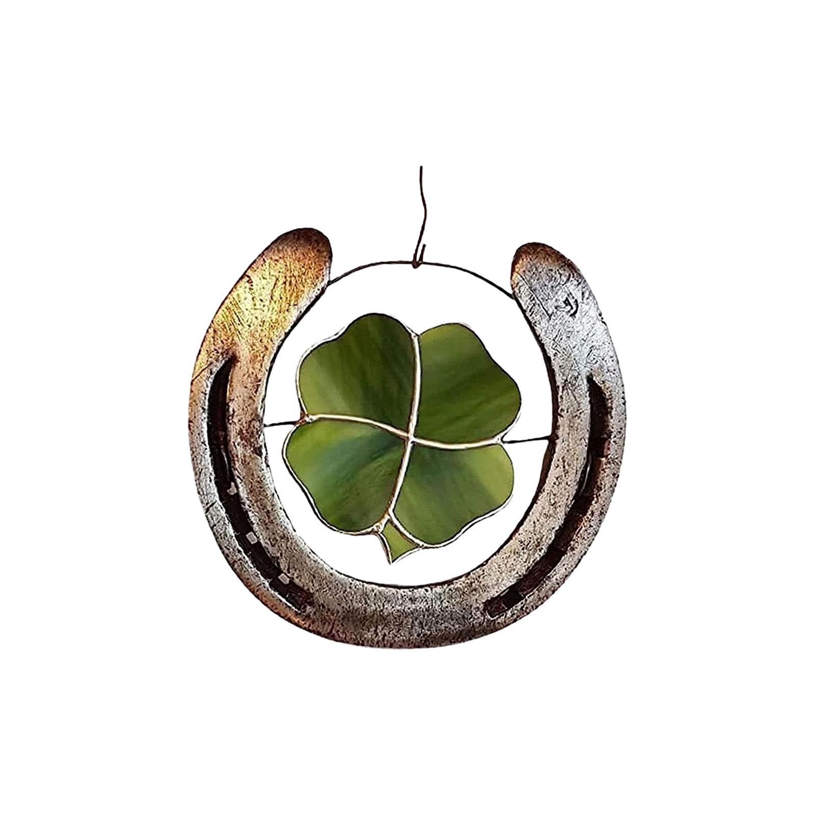 Cast Iron Rustic Good Luck Charm for Wedding Barn Door Party