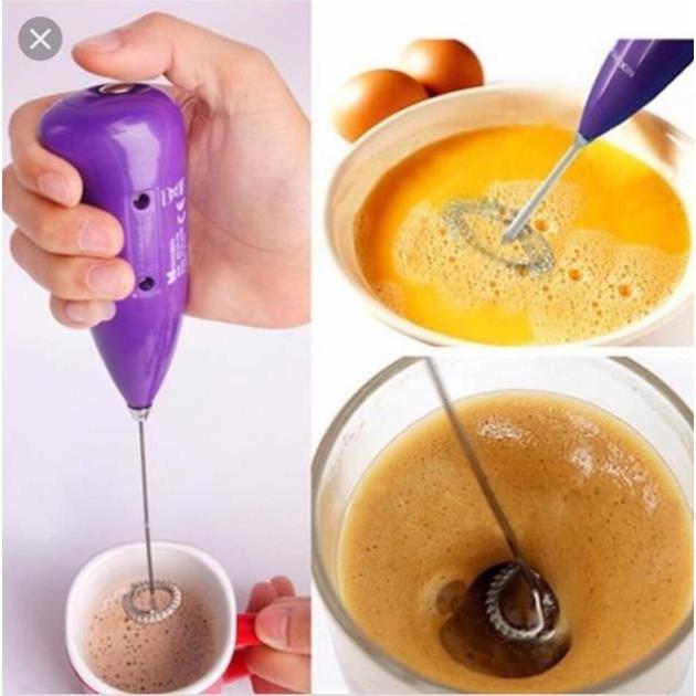 Máy tạo bọt cafe, đánh trứng cầm tay mini