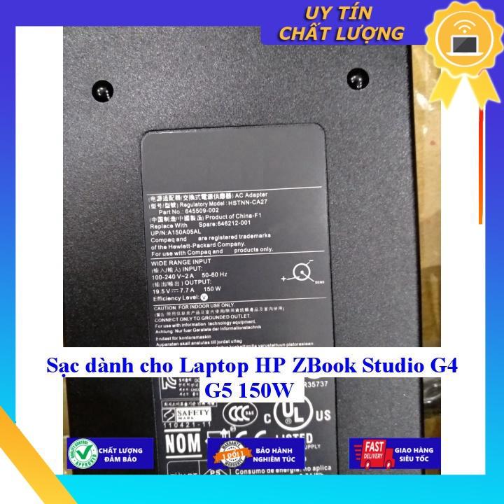 Sạc dùng cho Laptop HP ZBook Studio G4 G5 150W - Hàng Nhập Khẩu New Seal