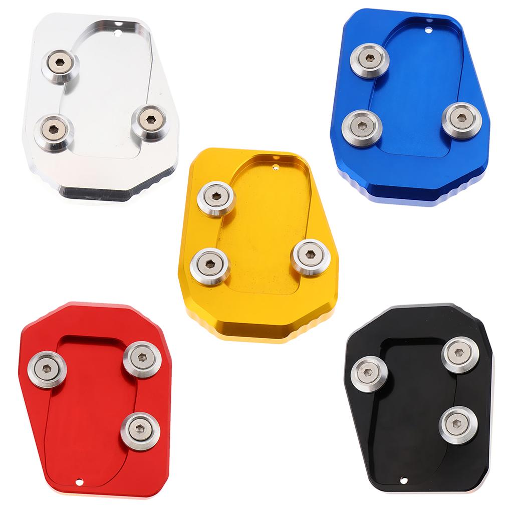 Motorbike Kickstand Side Extension Plate Pad For Yamaha MT-09 13-16