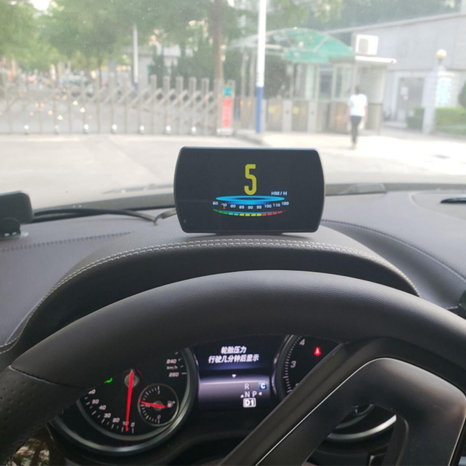 3" OBD2 Head up Display Multi-Color Accessories for Vehicles Safe Driving