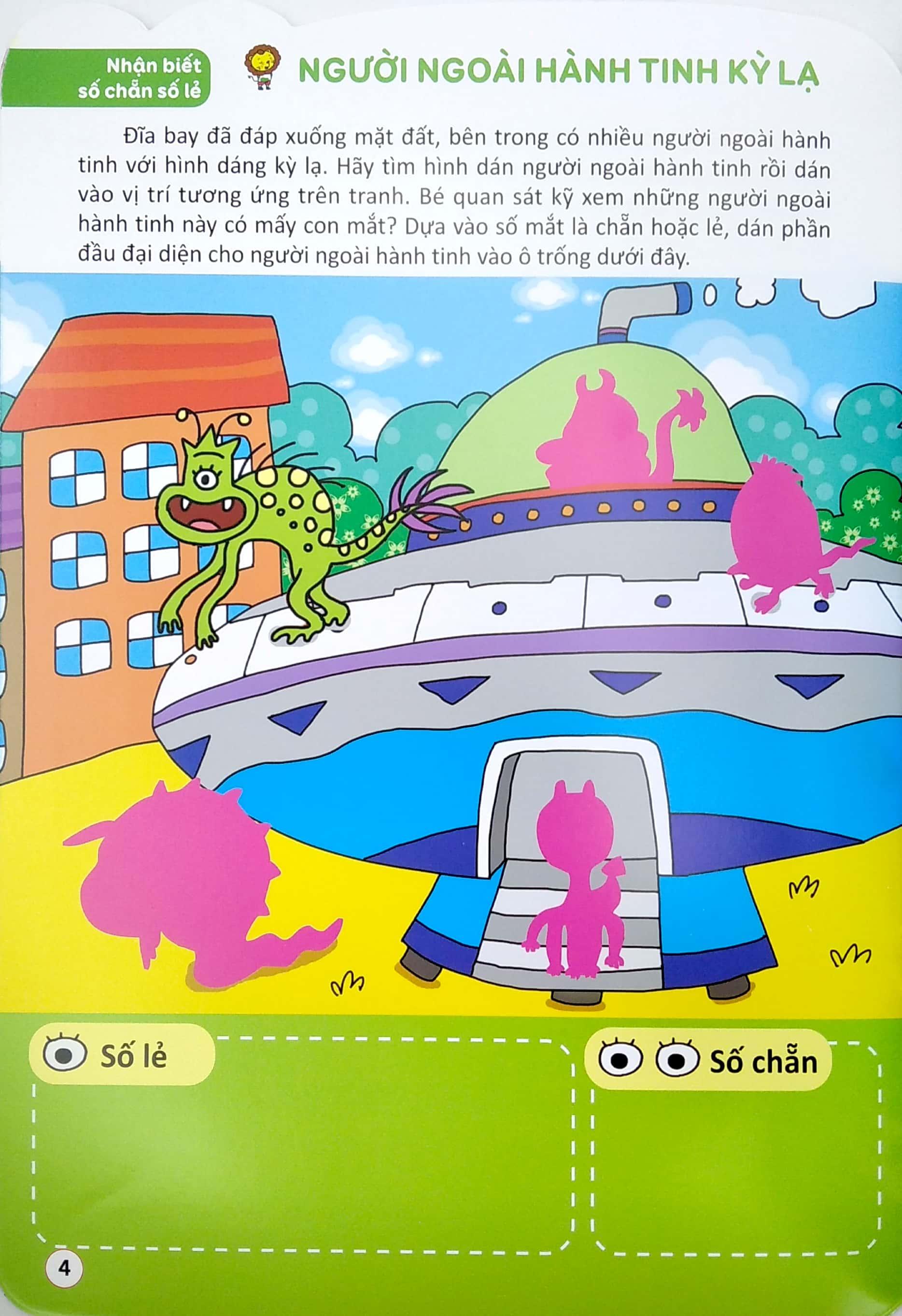 188 Stickers - Bóc Dán Thông Minh Phát Triển Khả Năng Tư Duy Toán Học - Tập 4