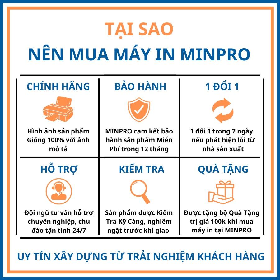 Máy in nhiệt mini HPRT N31 in đơn hàng TMĐT kèm khay và 500 tờ giấy in nhiệt 76x130mm bảo hành 12 tháng