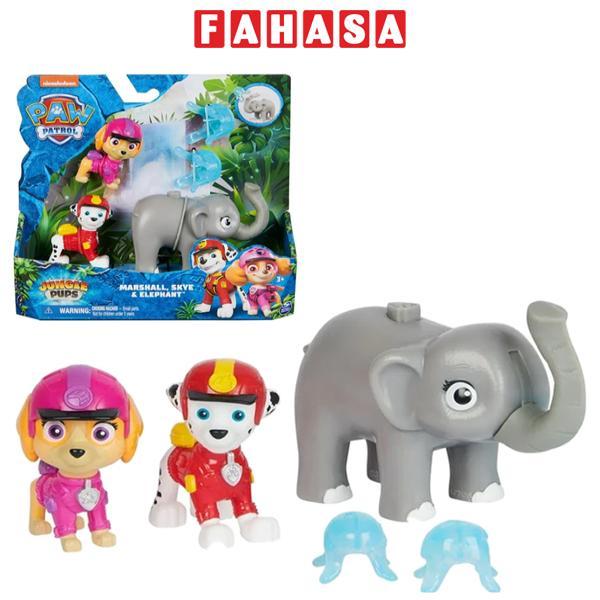 Đồ Chơi Bộ Đôi Nhân Vật Marshall, Skye, Người Bạn Junglle Đáng Yêu - Paw Patrol 6068630