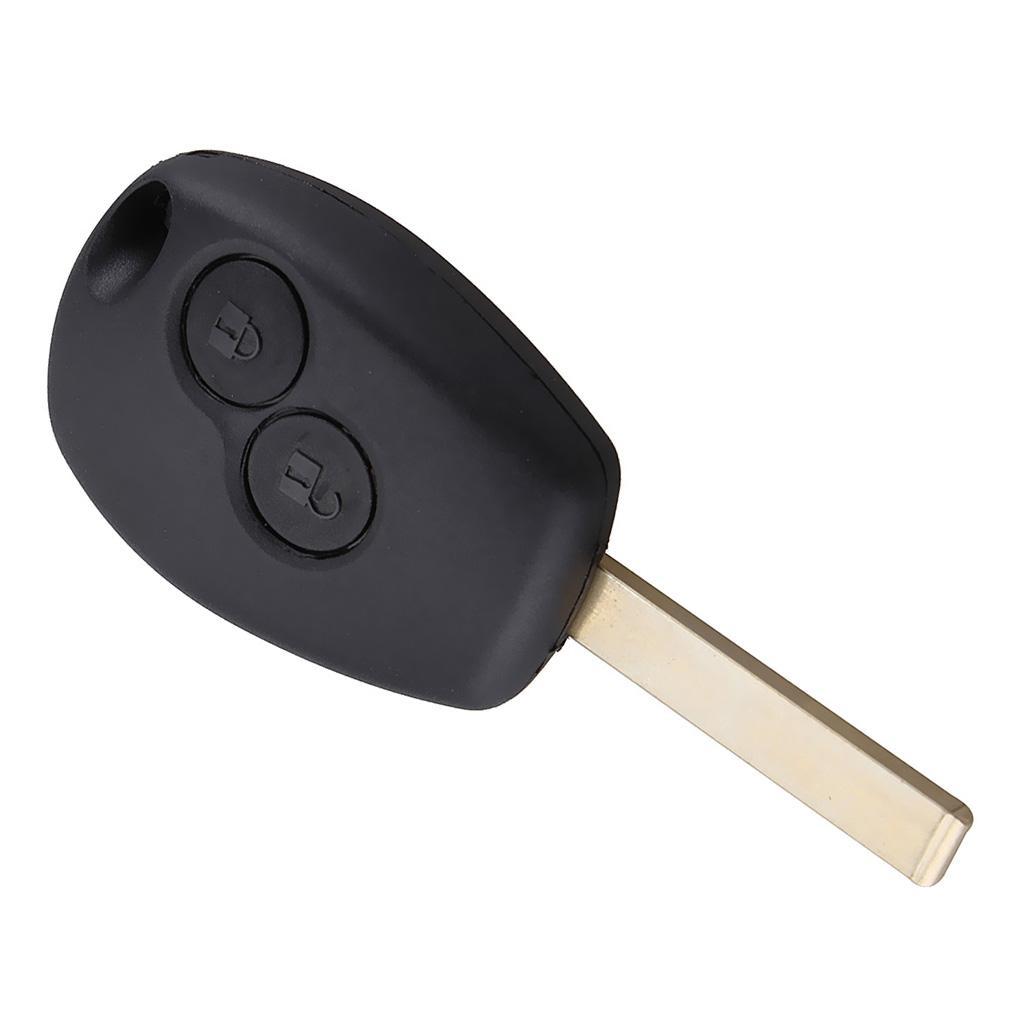 2 Buttons  Entry Remote Key Fob Case 433MHZ PCF7947 Chip for