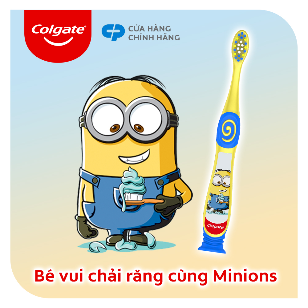 Bàn chải Colgate Minion dành cho bé từ 2 tuổi