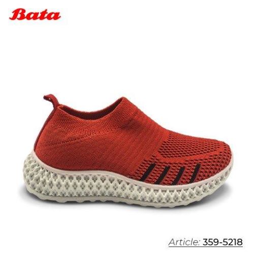 Giày sneaker trẻ em Thương hiệu Bata màu đỏ 359-5218